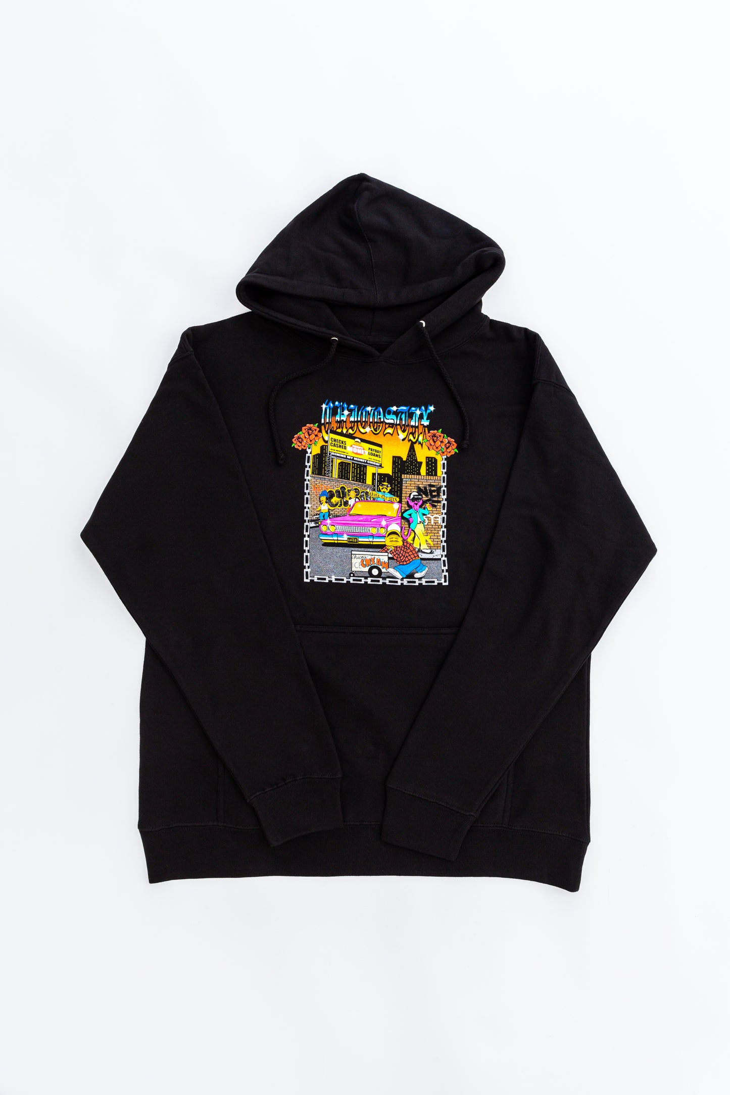 Chico Stix Lowrider Black Hoodie